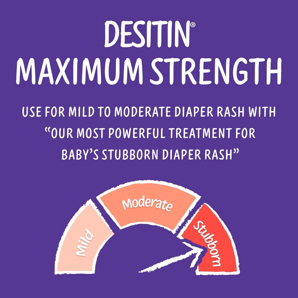 Desitin Maximum Strength Diaper Rash Paste 113gm 5