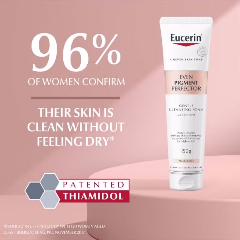Eucerin Even Pigment  Perfector Gentle Cleansing Foam 160ml 3