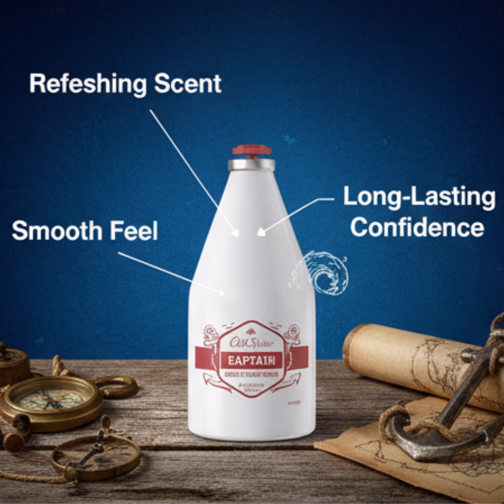 Old Spice captain after shave lotion fierce ocean 100ml 4