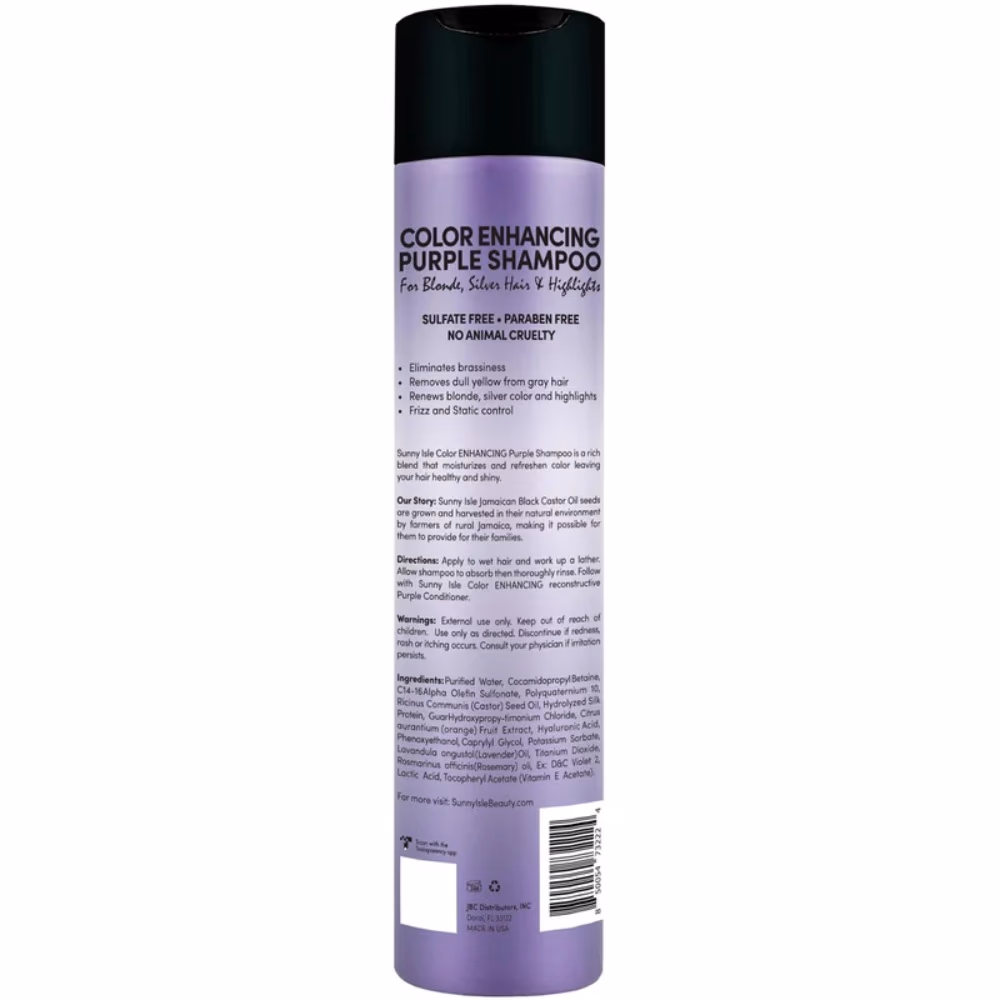 Sunny Isle Color Enhancing Purple Shampoo 298ml 4