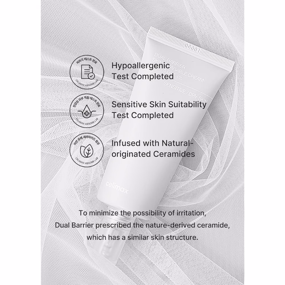 Celimax Dual Barrier Skin Wearable Cream 50ml 5