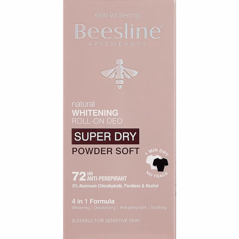 Beesline Whitening Deo Roll On Super Dry 50ml 2