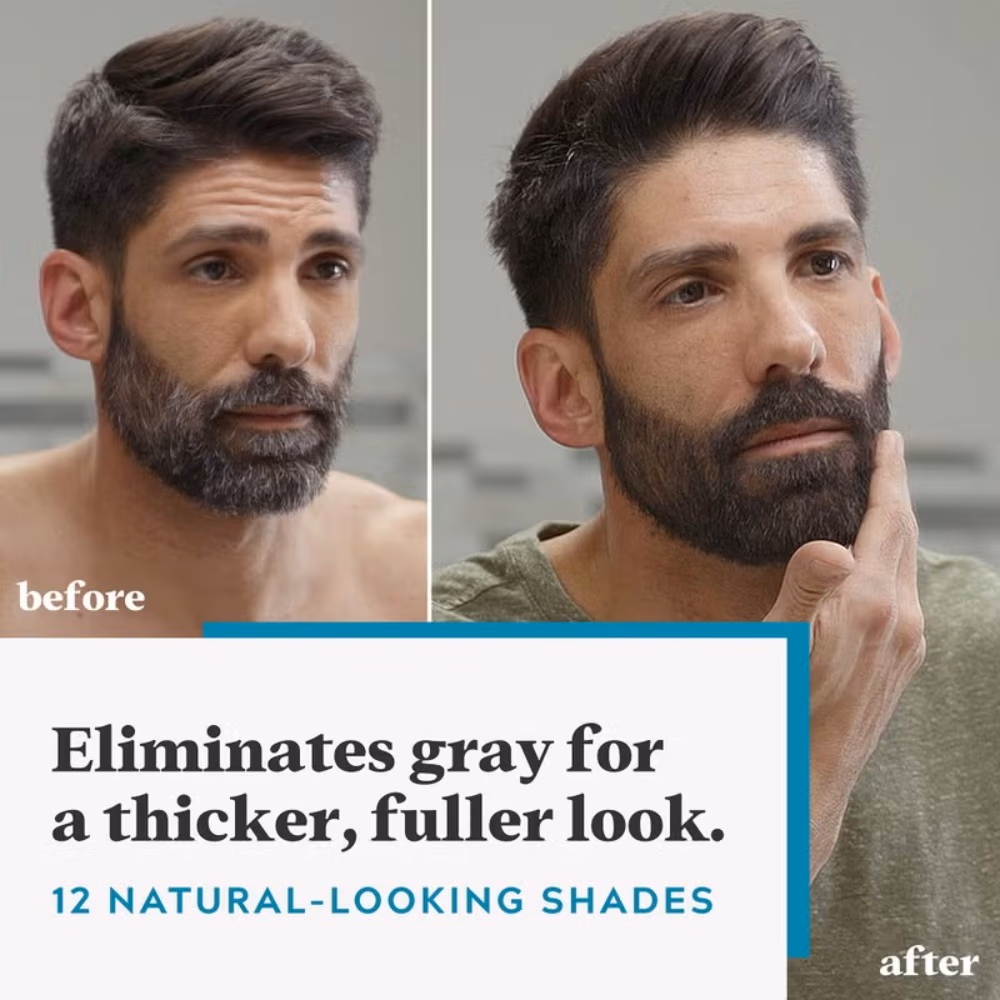 Just For Men Mustache and Beard M50 Darkest Brown 2
