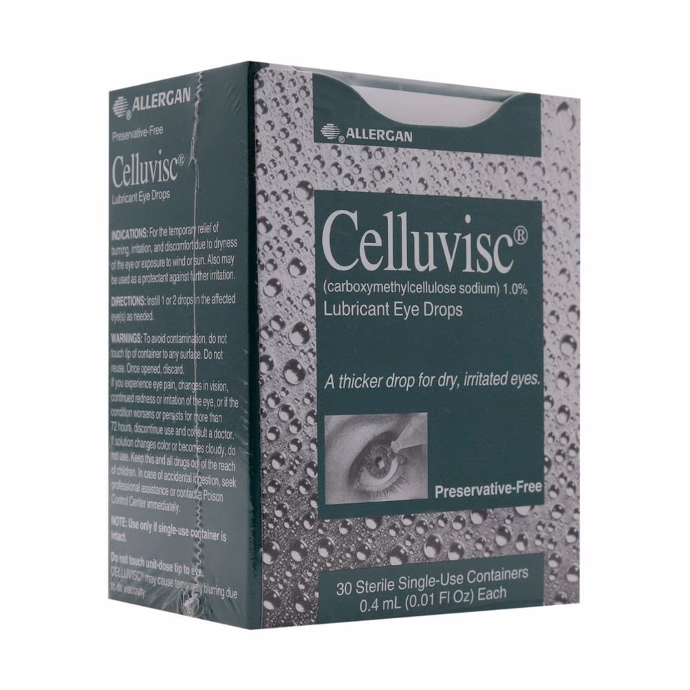 Celluvisc Lubricant Eye drop 0.4ml 30's 2