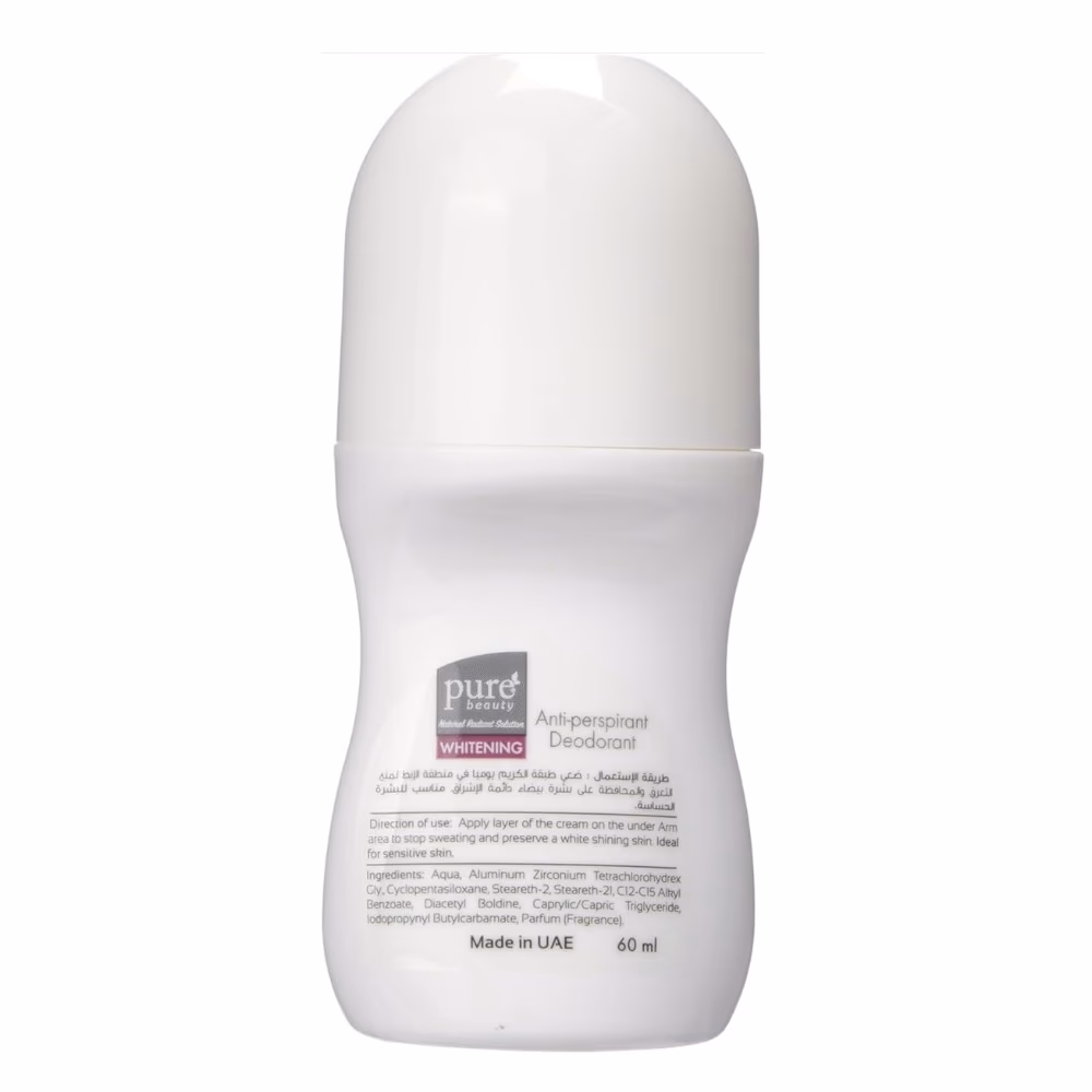 Pure Beauty Whitening Deo Roll-on Light Scent 60ml  3