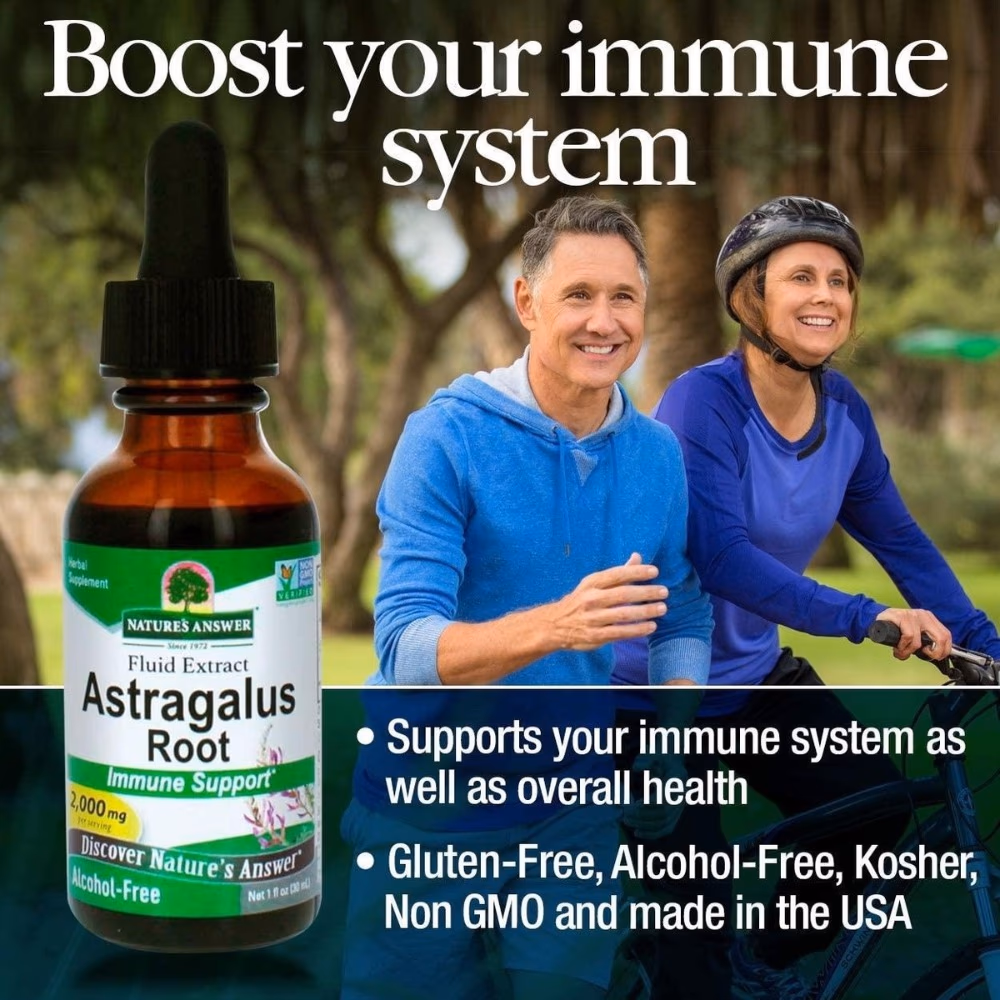 Natures Answer Astragalus Root 2000mg Drops 30ml 4