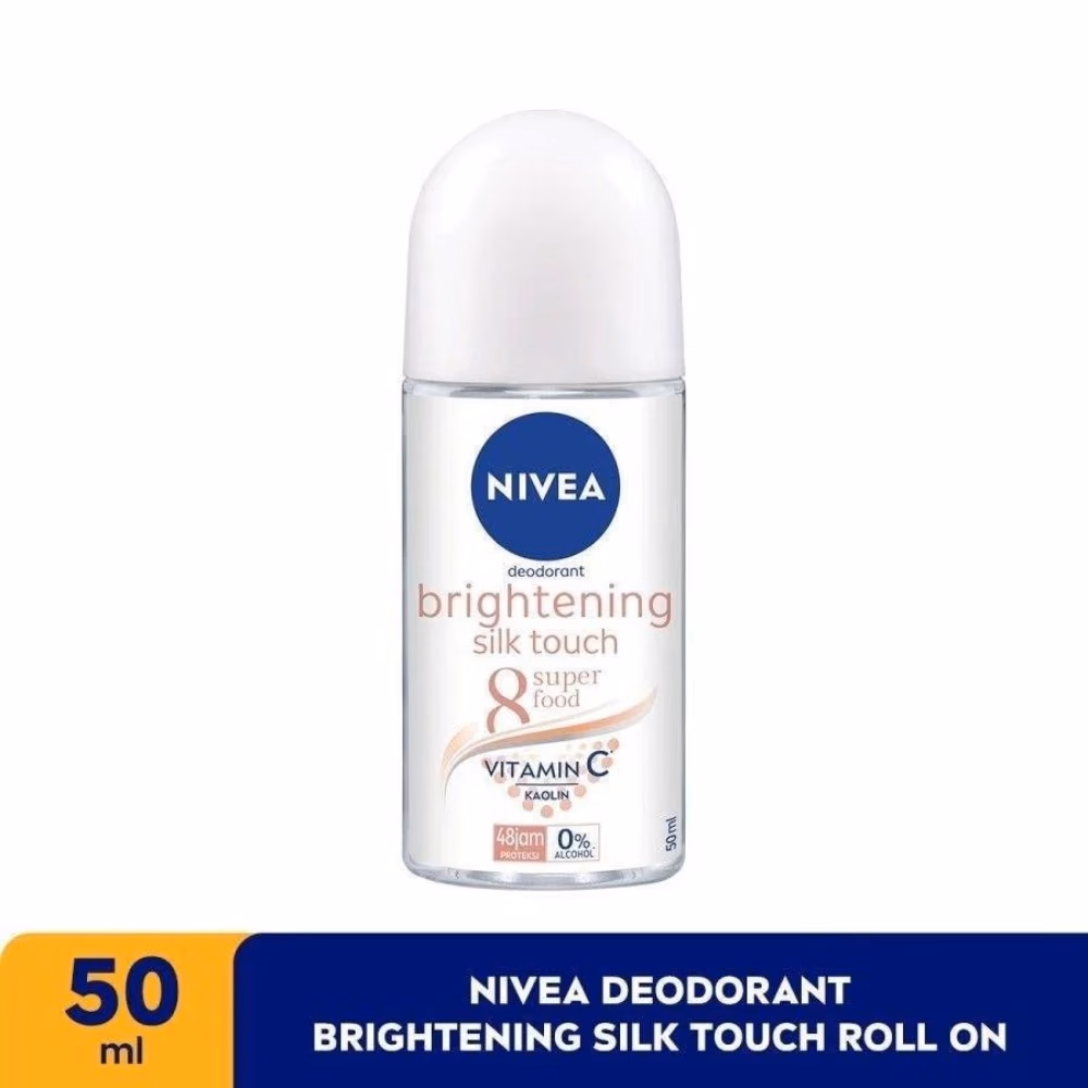 NIVEA Deo Roll On Brightening Silk Touch 50ml  3