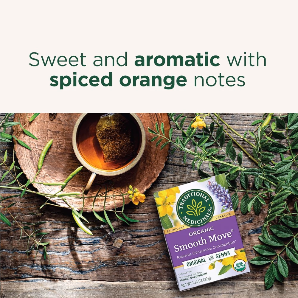 Traditional Organic Original Senna Tea Bags 16s 4
