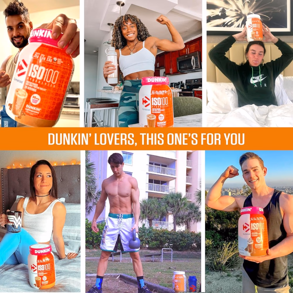Dymatize ISO100 Whey Dunkin’ Glazed Donut 1.34lb 5