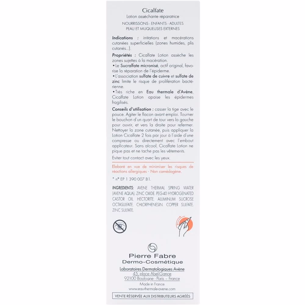Avene Cicalfate Lotion 40ml 2