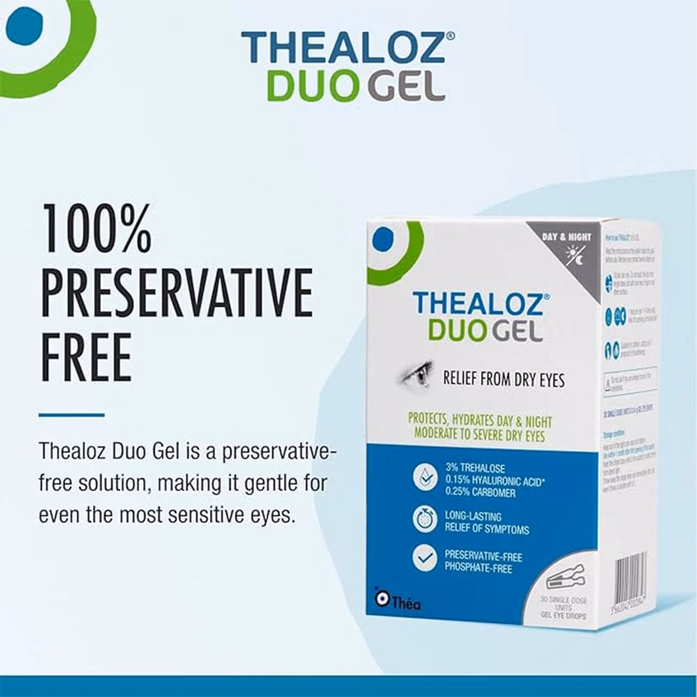 THEALOZ DUO 0.4g Eye Gel 30s 2