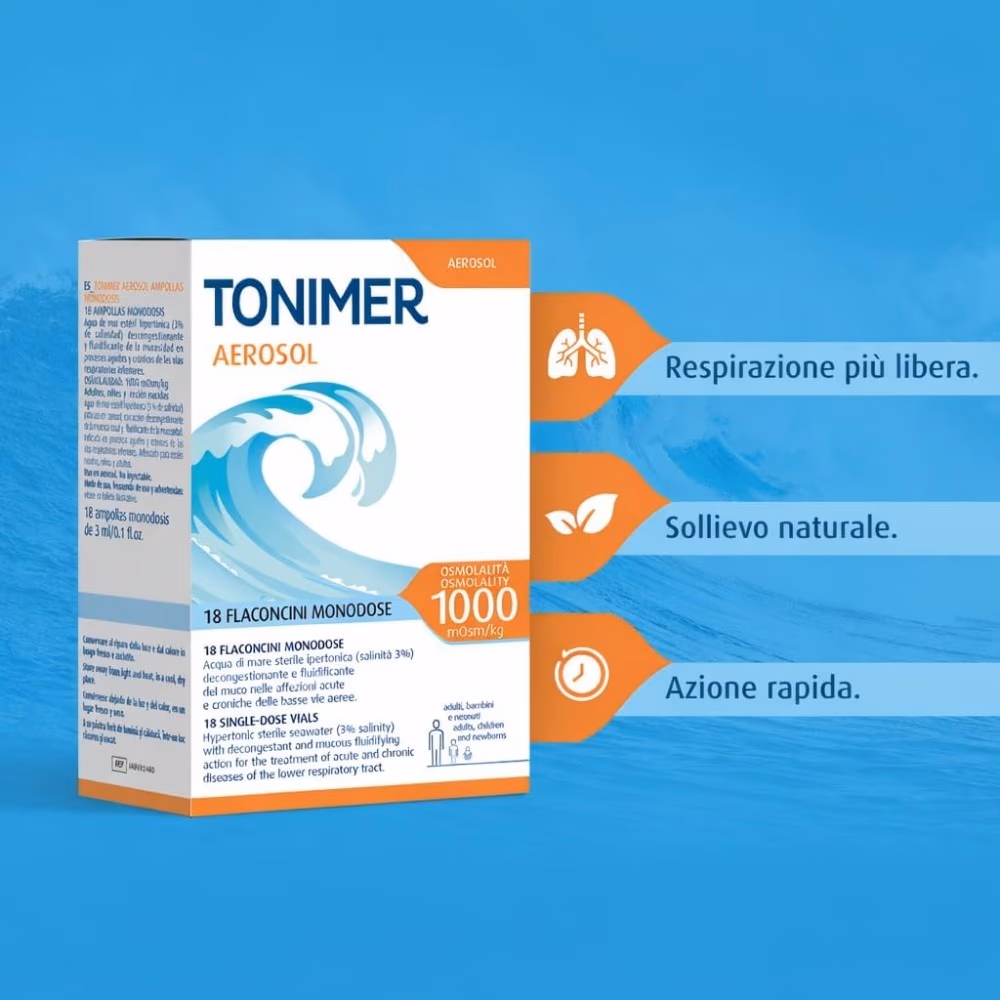  TONIMER Lab Hypertonic Aerosol Vial 18s  2