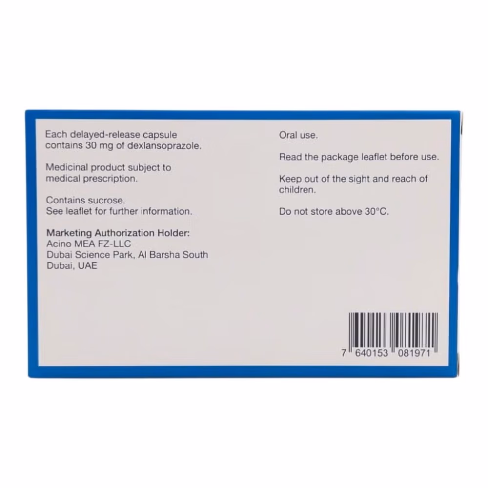Dexilant 30mg Delayed-Release Capsule | Pack of 28 2