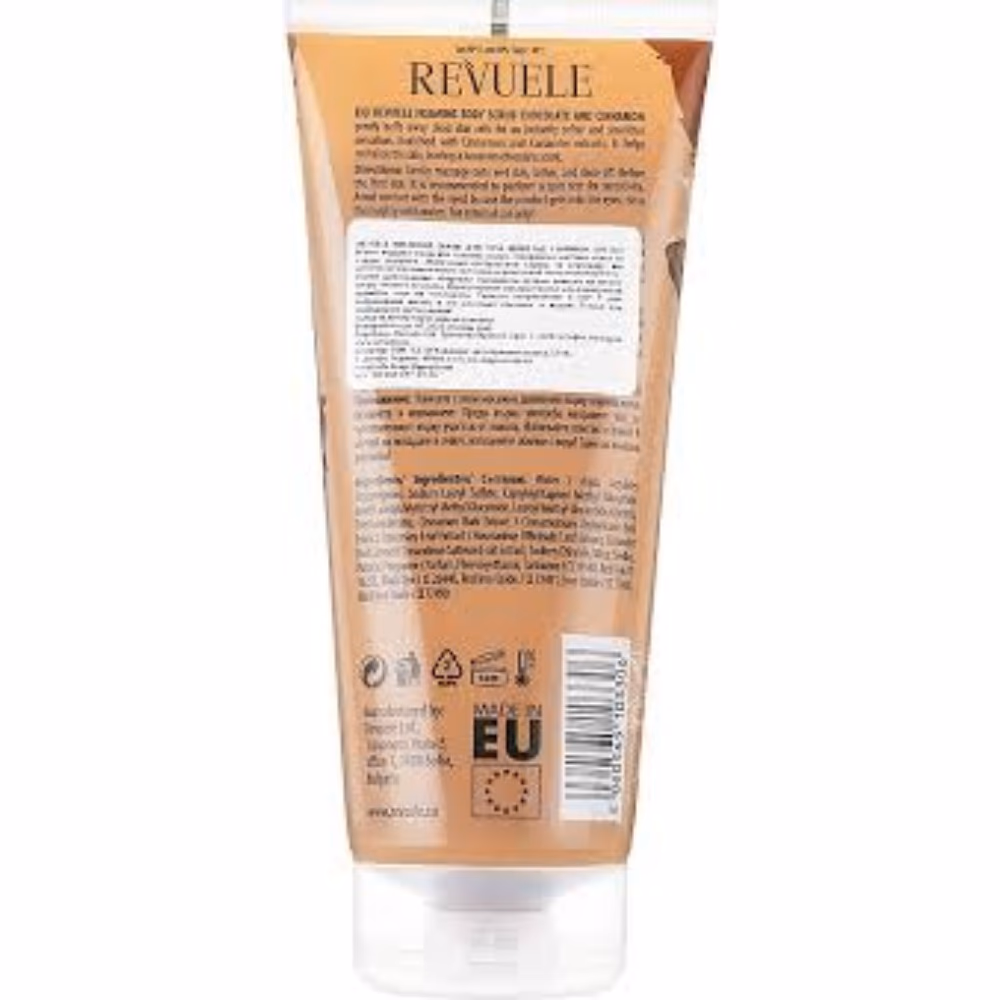 Revuele Foaming Body Scrub Chocolate Cinnamon 200Ml 3