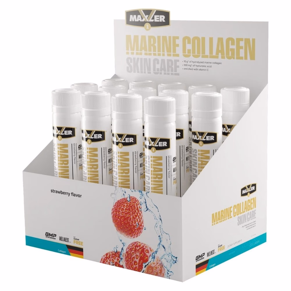 Maxler Marine Collagen Shot Strawberry 14x25ml 2