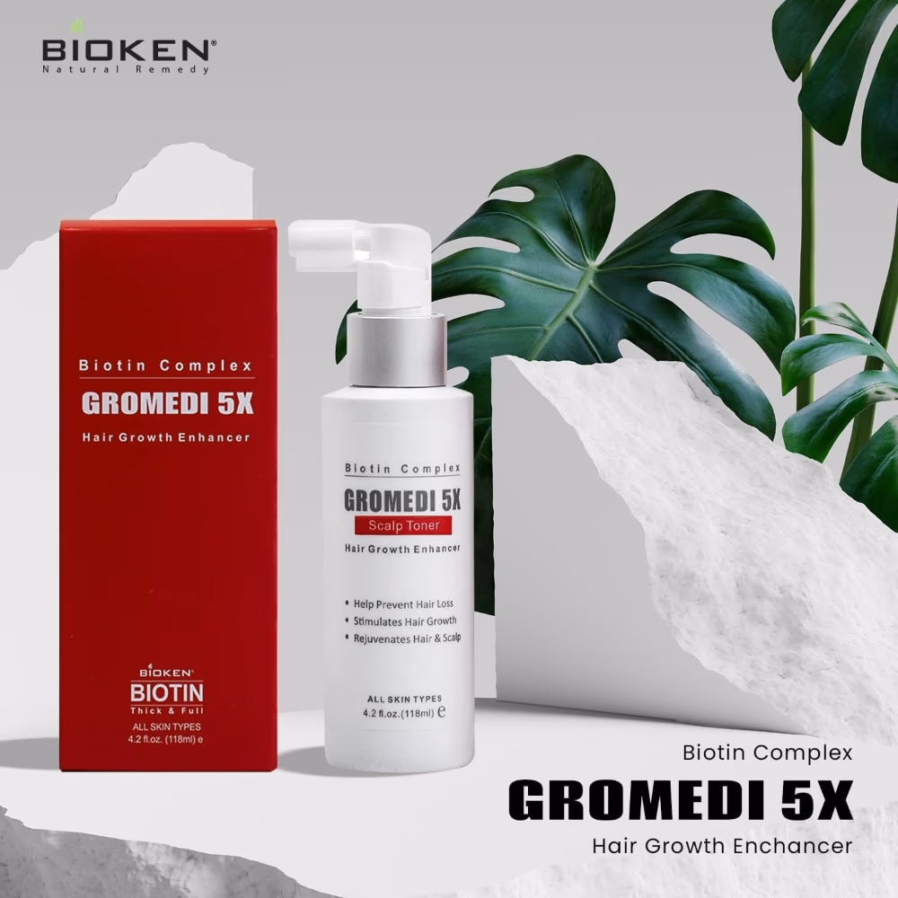 Bioken Gromedi 5X Hair Growth Enhancer 118ml 2