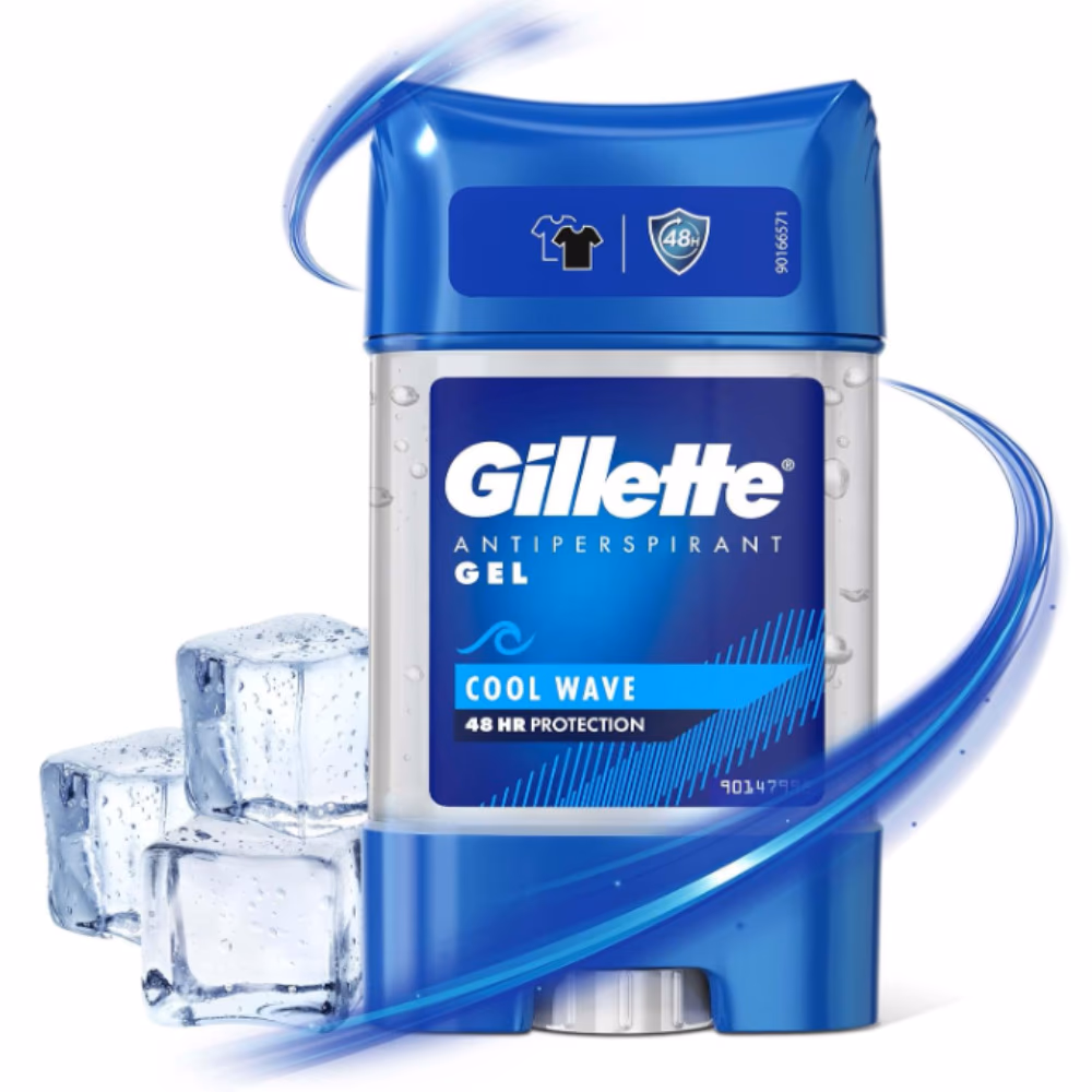 Gillette Clear Gel Deo Cool Wave 108g 3
