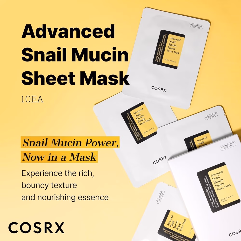 Cosrx Advanced Snail Mucin Power Sheet Mask 4