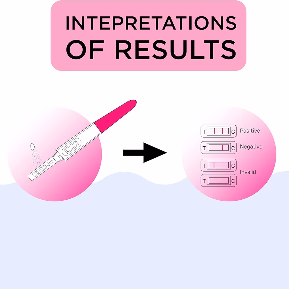 Novamed Midstream One Step Pregnancy Test 1's 2