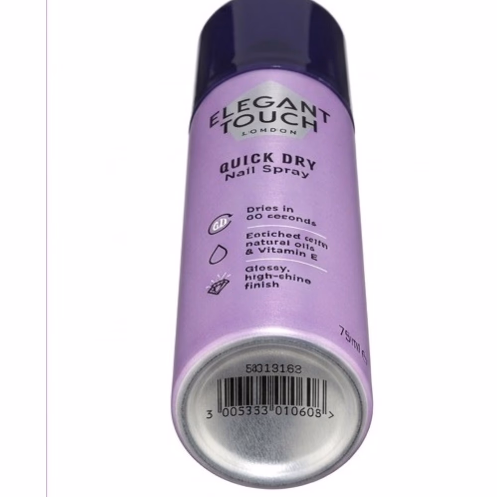 Elegant Touch Rapid Nail Dry Spray 125ml 3