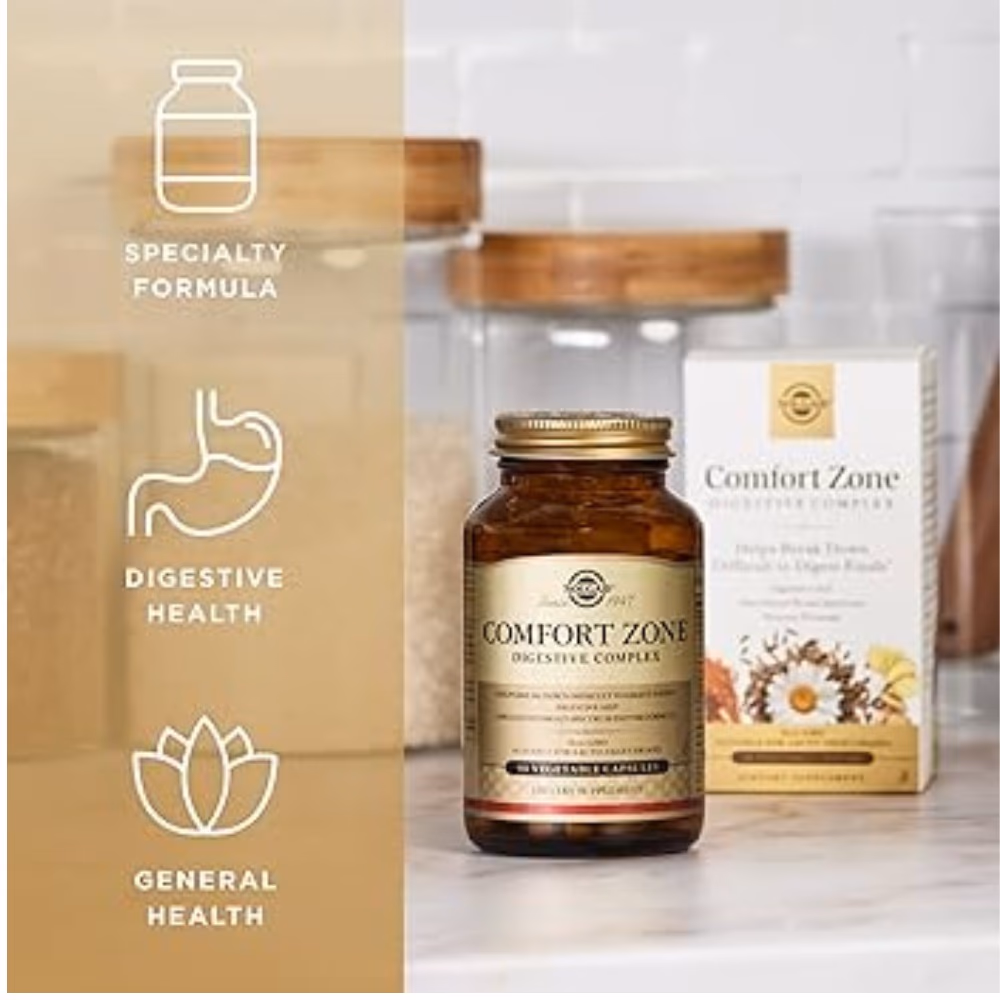 Solgar Comfort Zone Digestive Complex 90 Capsules 2