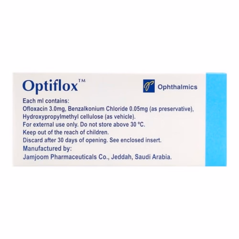 Optiflox 0.3% Eye Drops 5ml 4