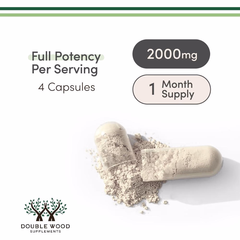 Double Wood Magtein Magnesium L-Threonate 2000mg 120 Capsules 3