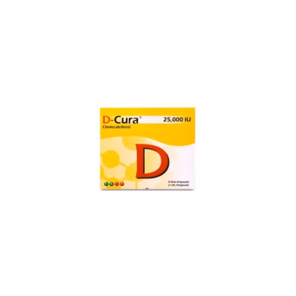 D Cura 25,000 IU Oral Ampoules 3
