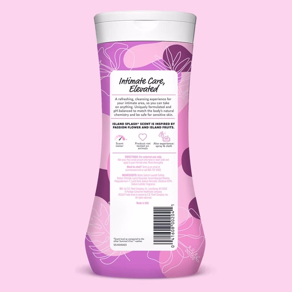 Summer’s Eve Cleansing Wash Island Splash 444ml 3