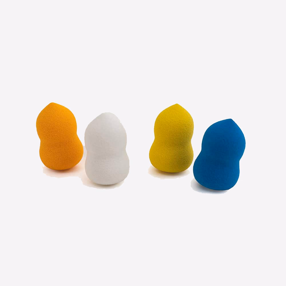 Xcluzive Latex-Free Mini Beauty Sponges 4S 2