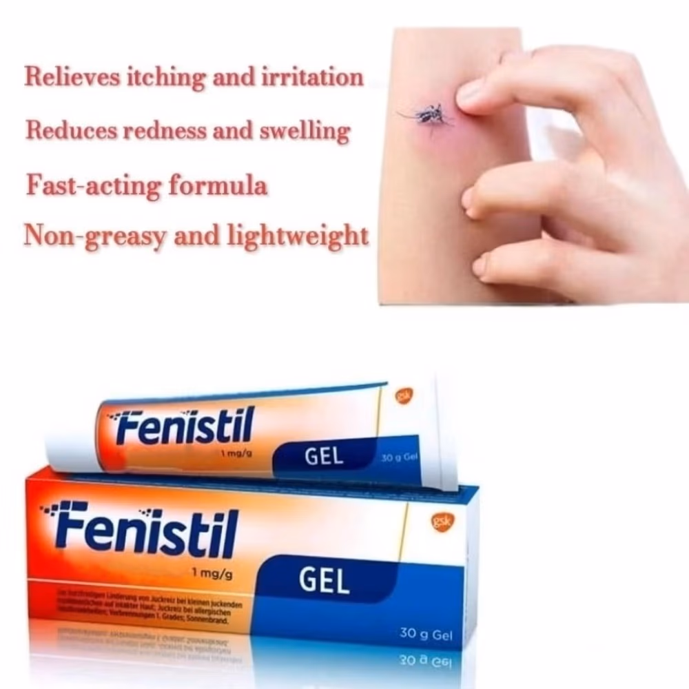 FENISTIL 0.1% GEL 30g 4