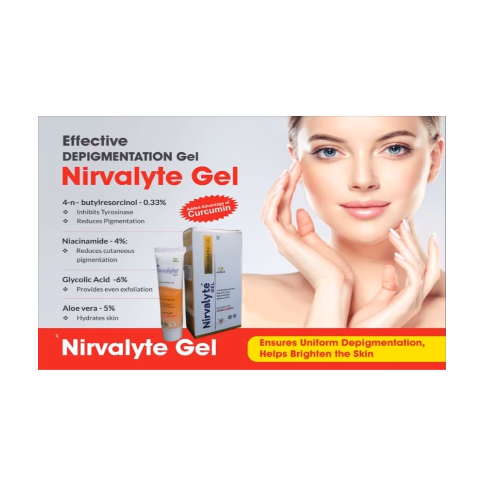 Nirvalyte Depigmenting Gel 30g 3