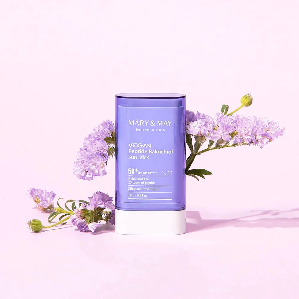 Mary And May Vegan Peptide Bakuchiol Sun Stick 18g 3