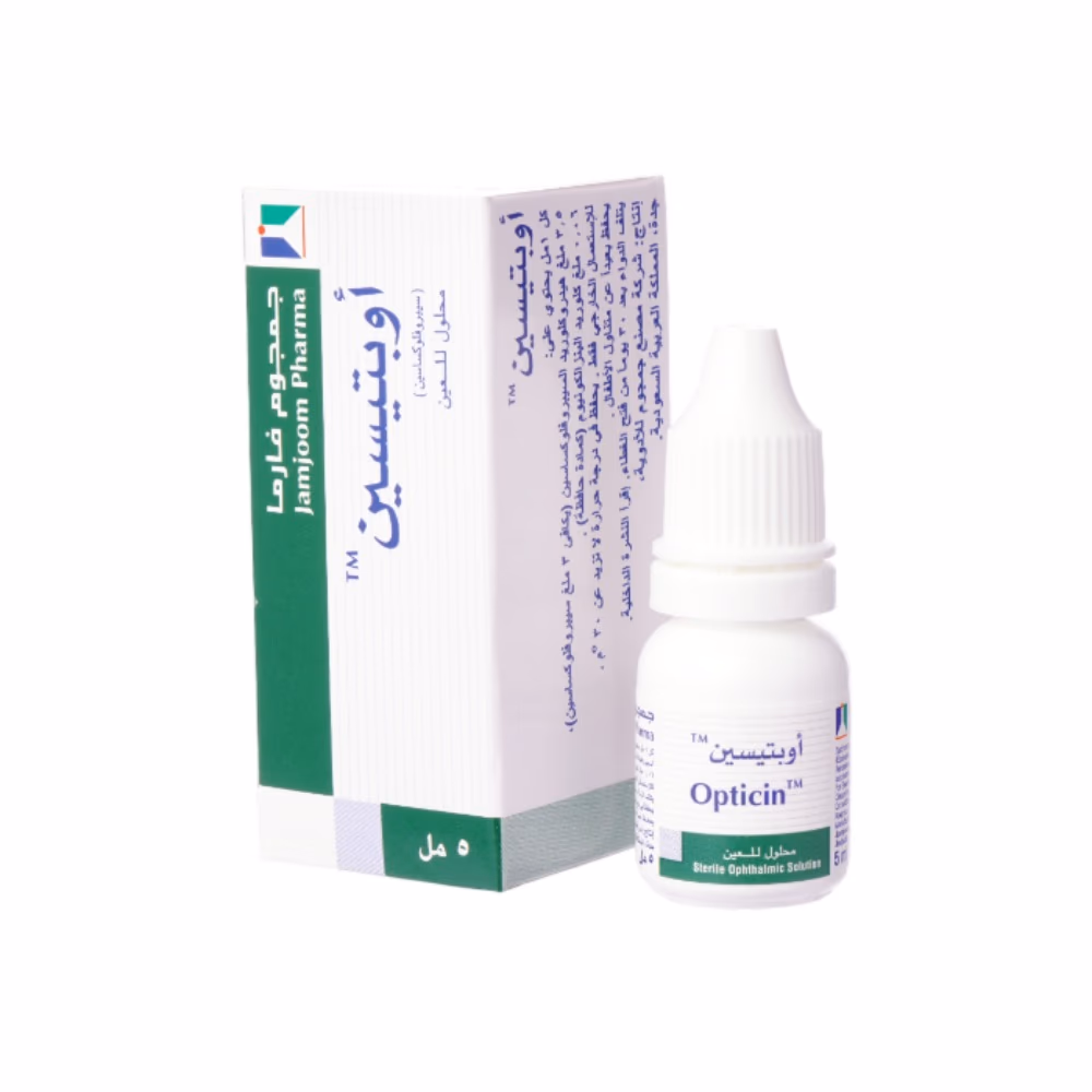 Opticin 0.3% Eye Drops 5ml 5