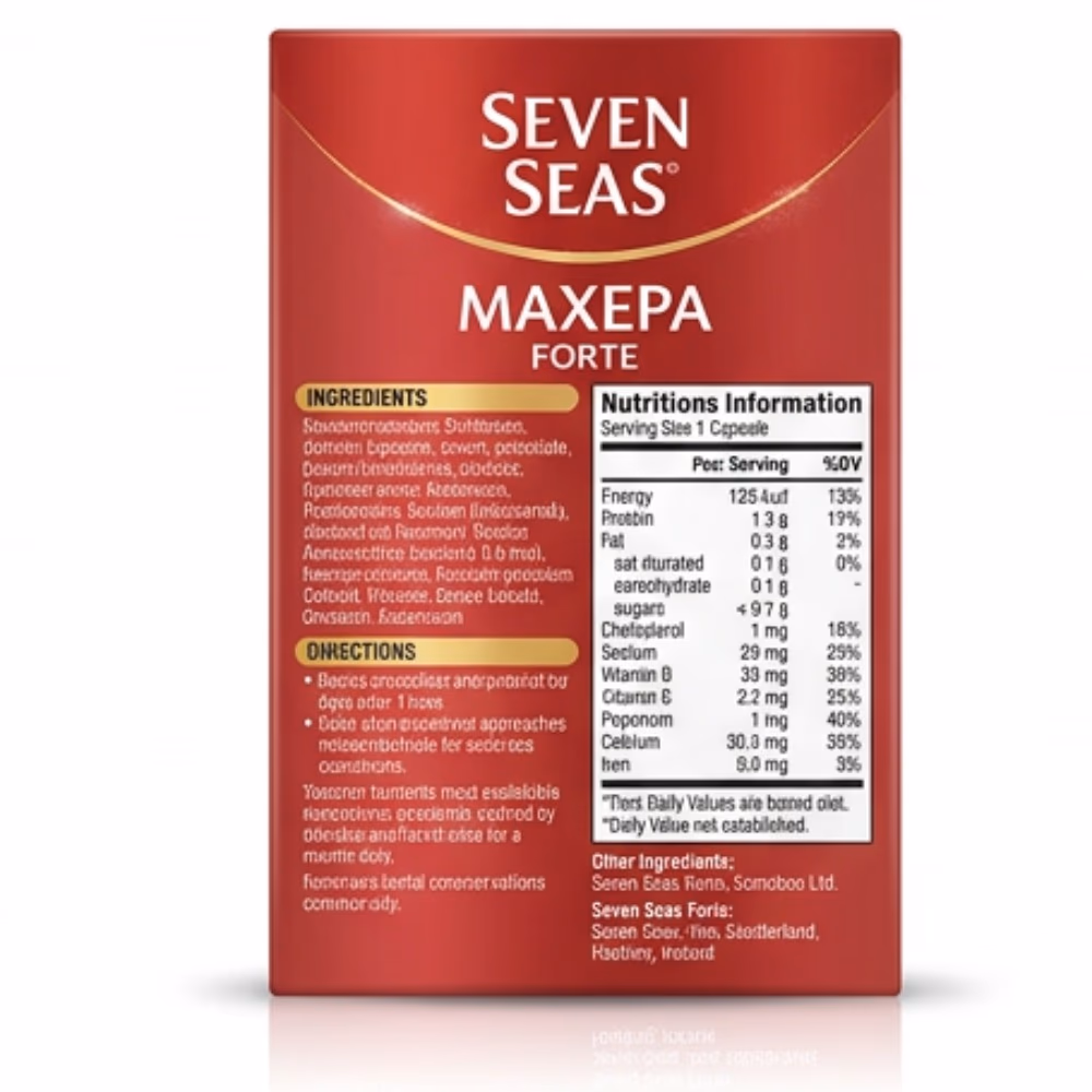 Seven Seas Maxepa Forte Capsules 30s 4