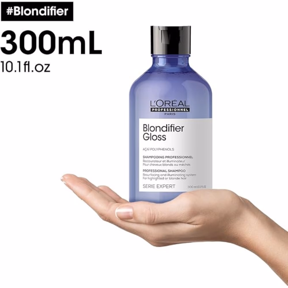 LOreal Professionnel Serie Expert Blondifier Gloss Shampoo 300ml 2