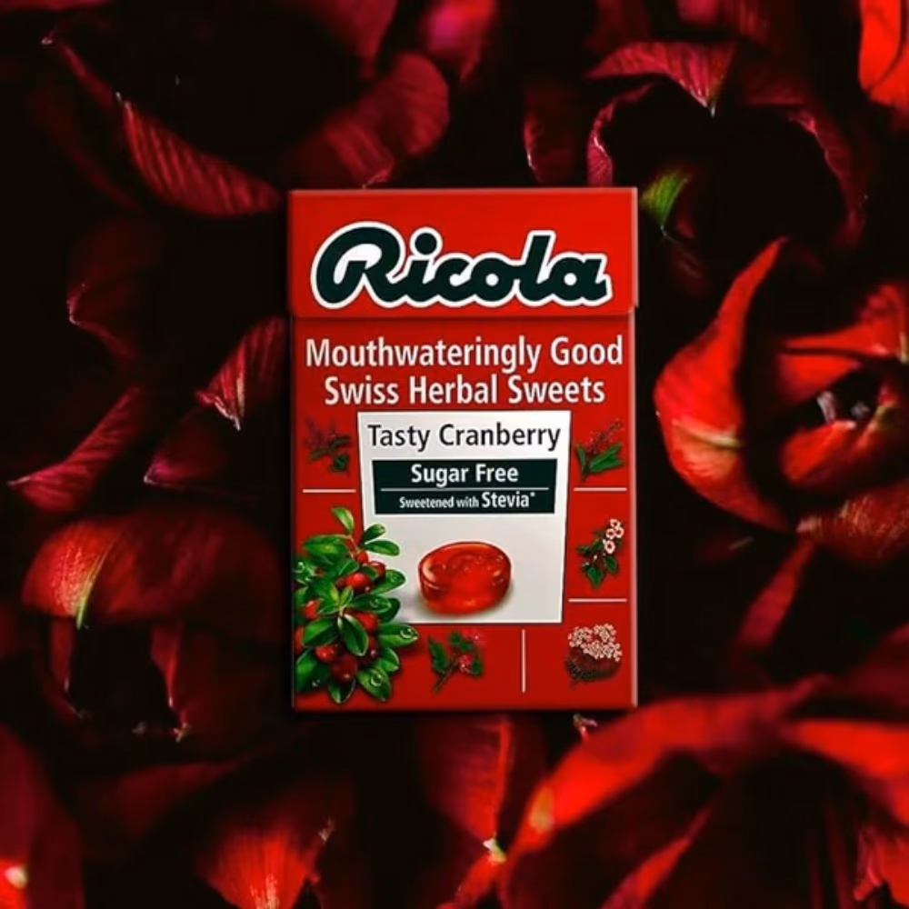 Ricola Tasty Cranberry Sugar Free Sweets 3