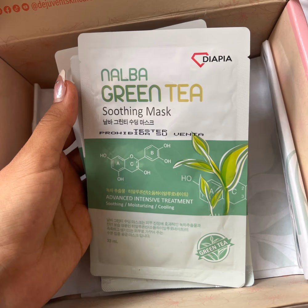 Diapia Nalba Green Tea Soothing Mask 23ml 4