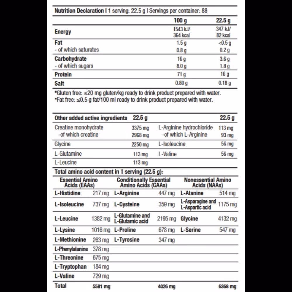 Biotech Platinum Whey Bourbon Vanilla Ice Cream 2000g 2