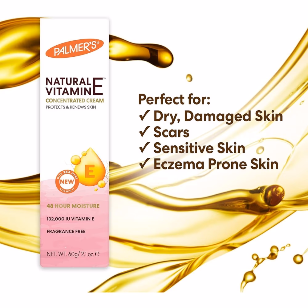 Palmers Natural Vitamin E Cream 60g 3