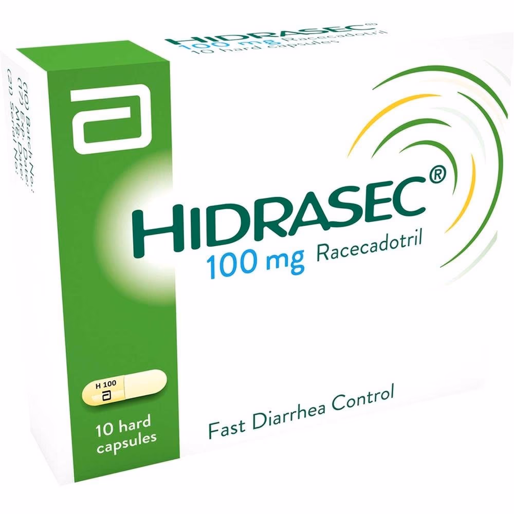 Hidrasec 100mg Capsules 10s 3
