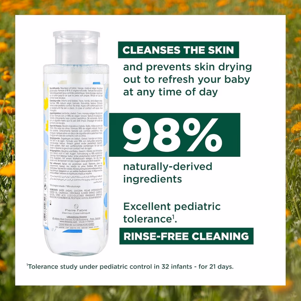 Klorane Baby Gentle Cleansing Gel Without Pump 500ml 3