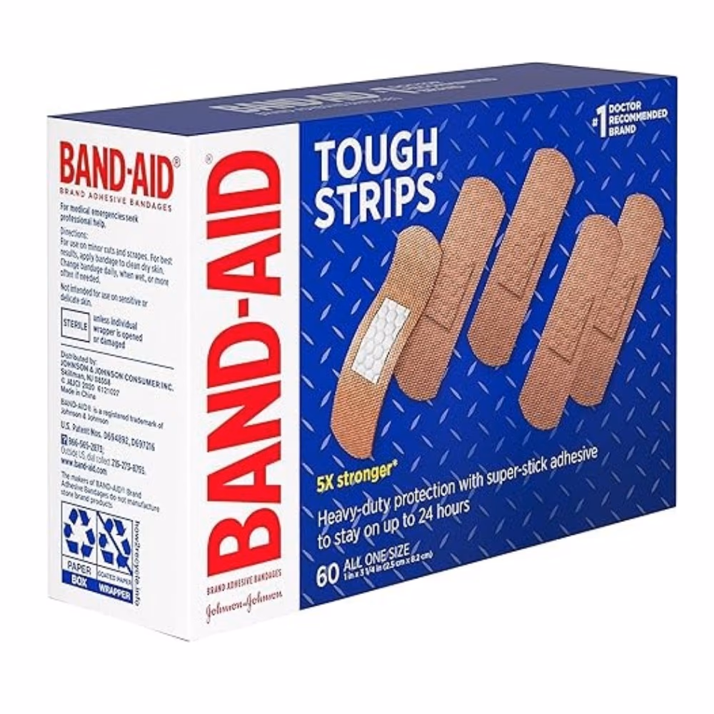 Johnson Band Aid Tough Strips 60s 2