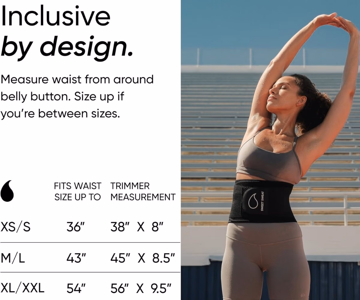 Sports Research Pro Series Waist Trimmer XS Black and White 3