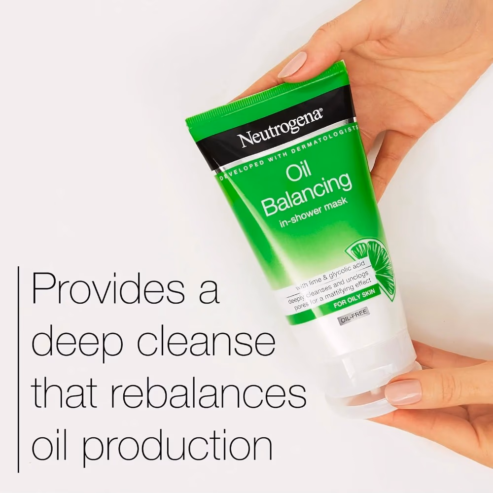 Neutrogena Oil Balancing InShower Mask 150ml 4