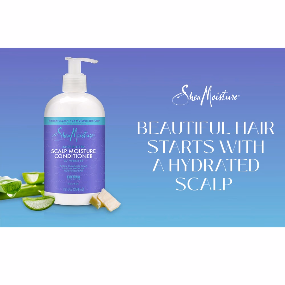 Shea Moisture Aloe Butter Scalp Moisture Conditioner 384ml 3