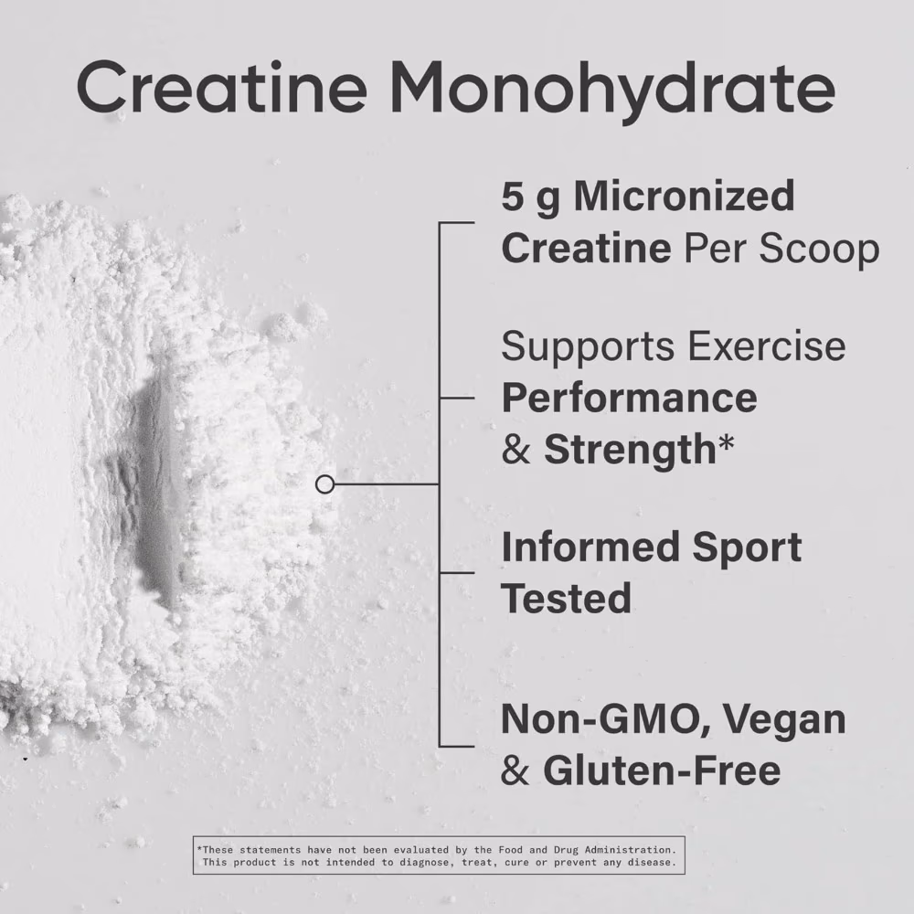 Sports Research Creatine Monohydrate Unflavored 300g 3