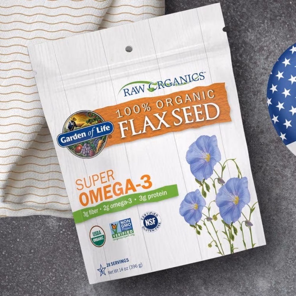 Garden of Life Flaxseed Super Omega-3 Powder 396Gm 5