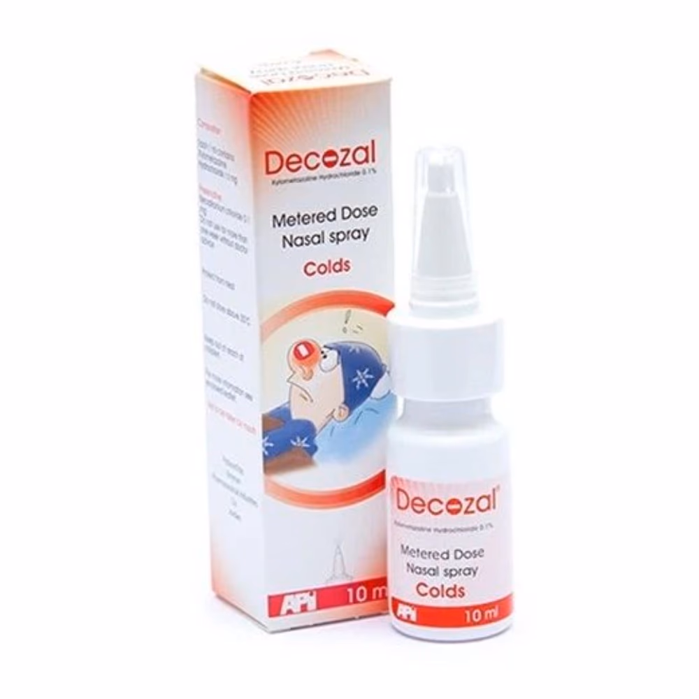 Decozal Nasal Spray 0.1% 10Ml 2