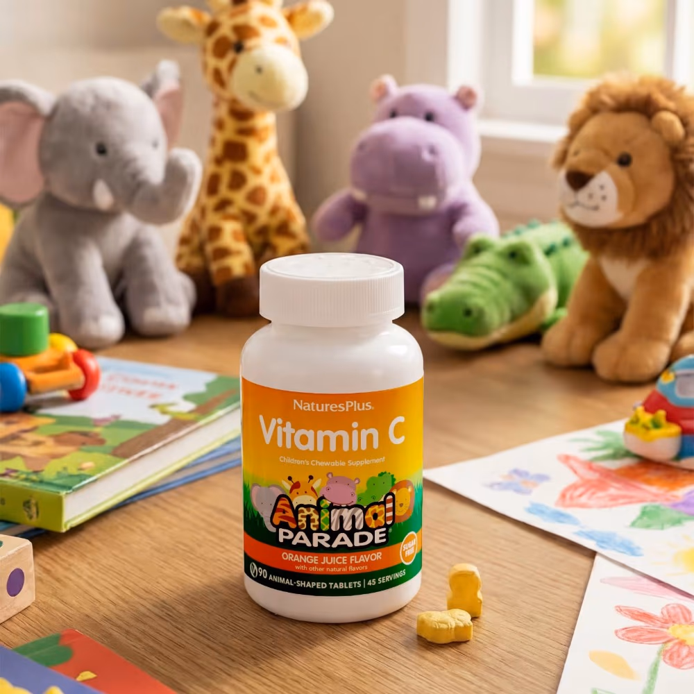 Natures Plus  Animal Parade Vitamin C Sugar Free Tablet 90s 4